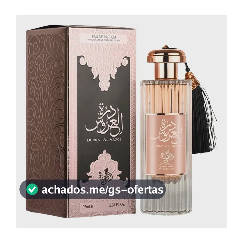 Perfume Da Noiva Árabe Durrat All Aroos 85 Ml Edp ORIGINAL +NF