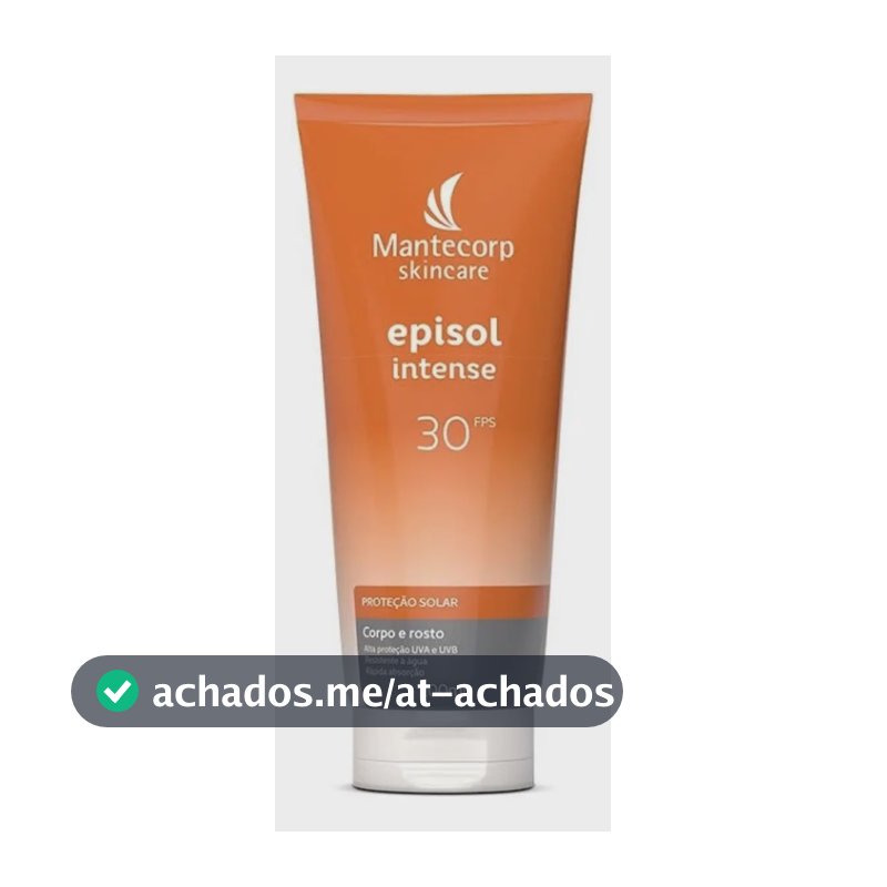 Protetor solar episol intense Mantecorp fps30 200ml