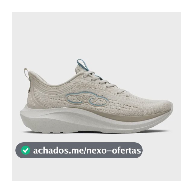 Tenis Olympikus Passo Esportivo Treino Academia E Leve Arenito Marfim Liso 36 Br