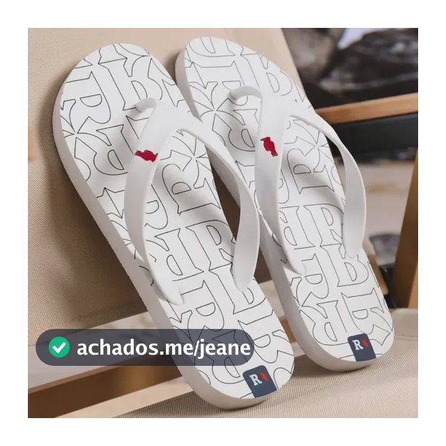 Chinelo Masculino Reserva Brasileira Estilo Conforto Dia Dia