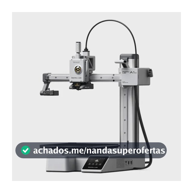 Impressora 3D Bambu Lab A1 Mini Alta Velocidade - A1M