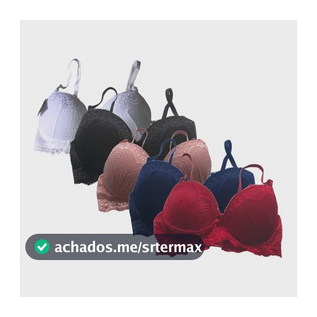 05 Sutiã Todo De Renda Bojo Meia Taça Lingerie Luxo