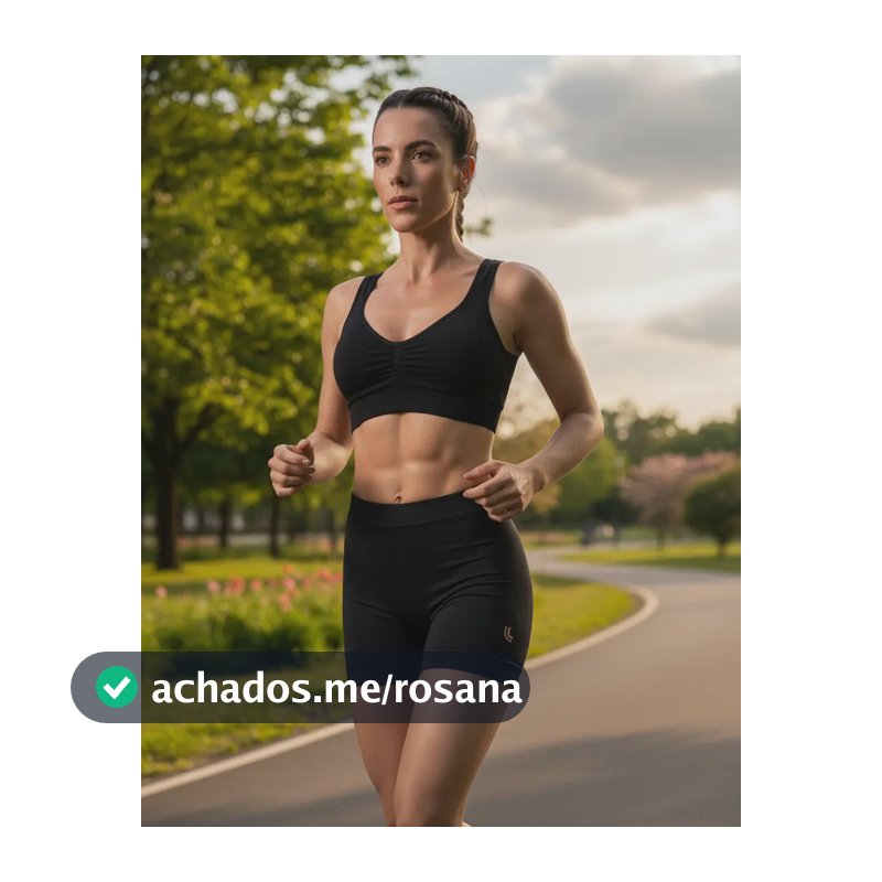 Conjunto Academia Feminino Short E Top Fitness Attack Lupo Preto Liso Gg