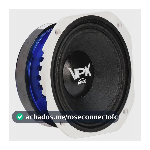 Alto Falante Qvs Medio Grave 6mgs250 6 Pol 250w Som