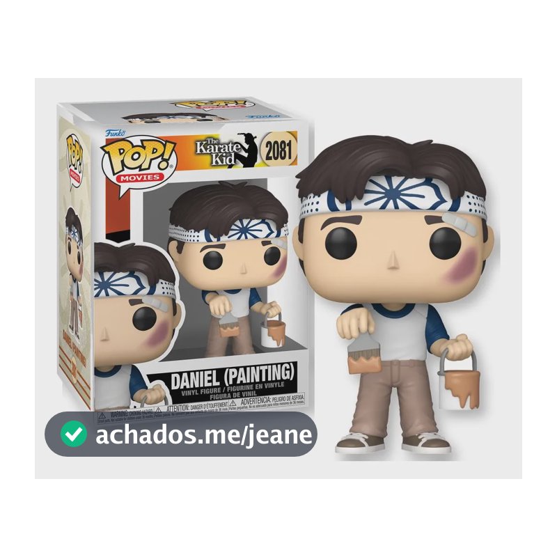 Boneco Funko Pop! Karate Kid - Daniel (pintando)