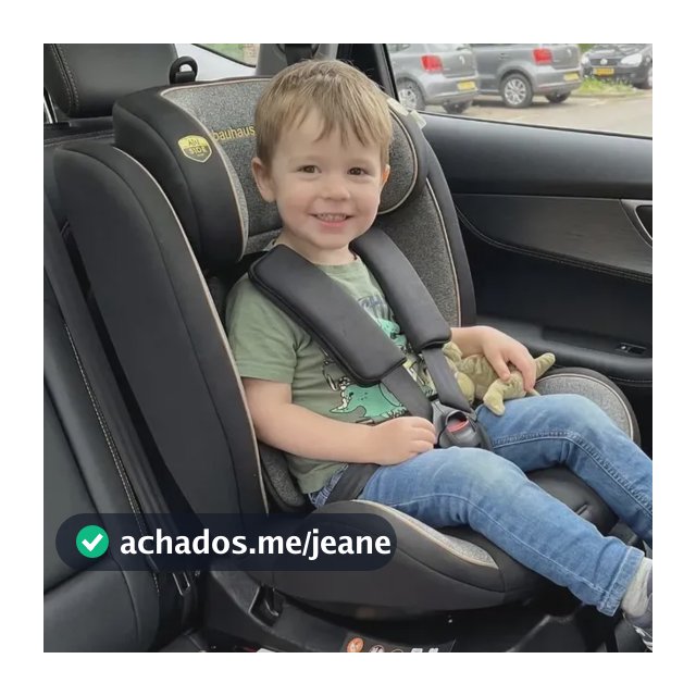 Cadeira Carro Reclinável 5P 0-36kg Bauhaus Preto Maxi Baby