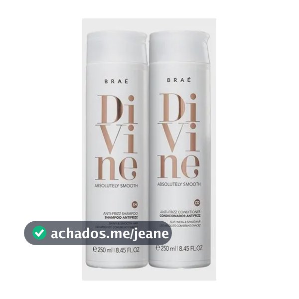 Braé Divine Kit 250mL shampoo e condicionador
