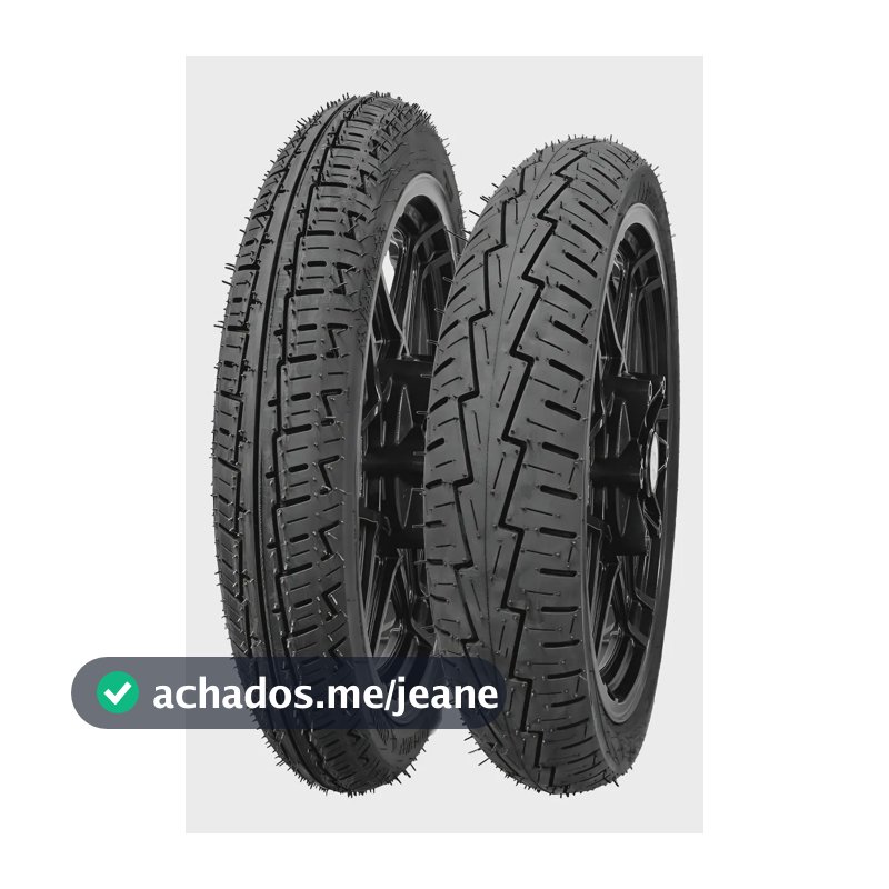 Par Pneus Biz Pop 80/100-14 + 60/100-17 Cinborg Parrudo Ru.a