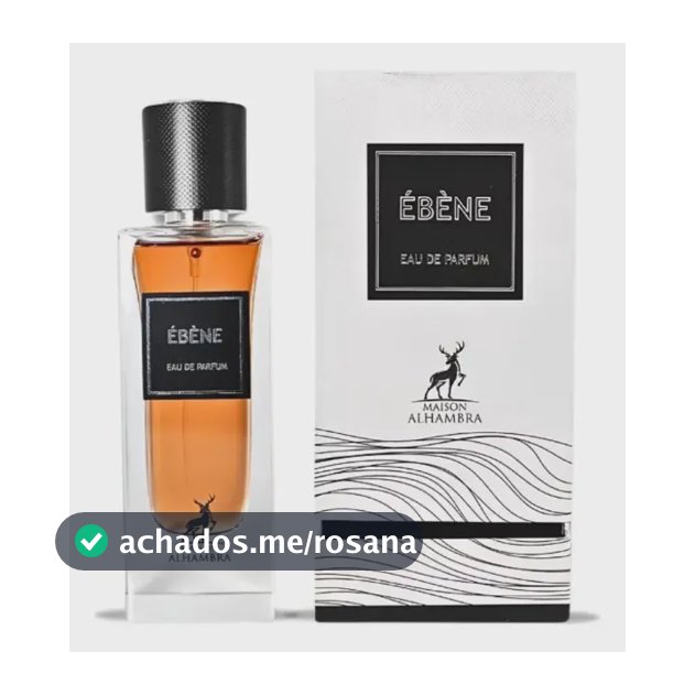 Eau de Parfum Ébène Maison Alhambra 90ml