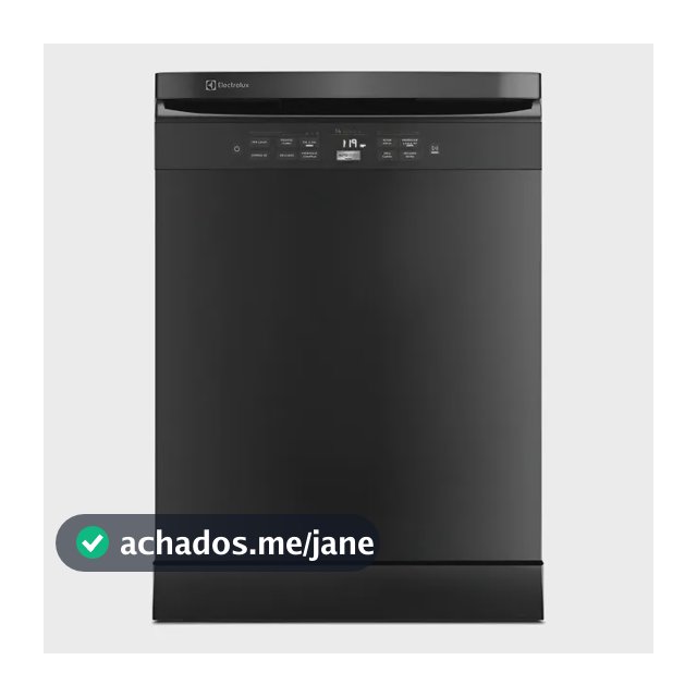 Lava-Louças Electrolux 14 Serviços Preta Experience com Função Higienizar Compras LL14P