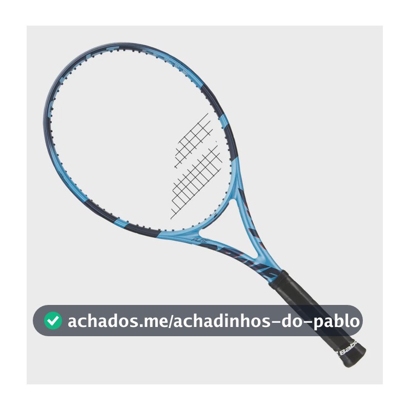 Raquete De Tênis Babolat Pure Drive 2025 (16x19 - 300g) Cor Azul Tamanho Da Empunhadura L3