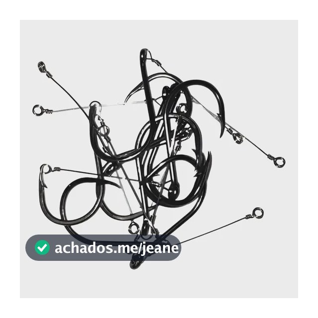 Anzol Chinu Marine Sports Encastoado P/ Piaparas - 50 Pçs