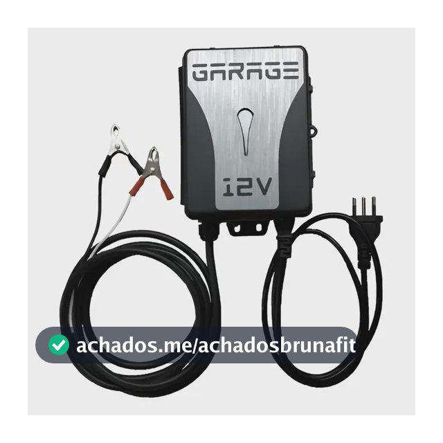 Carregador Bateria Mantenedor Carro Automotivo Inteligente