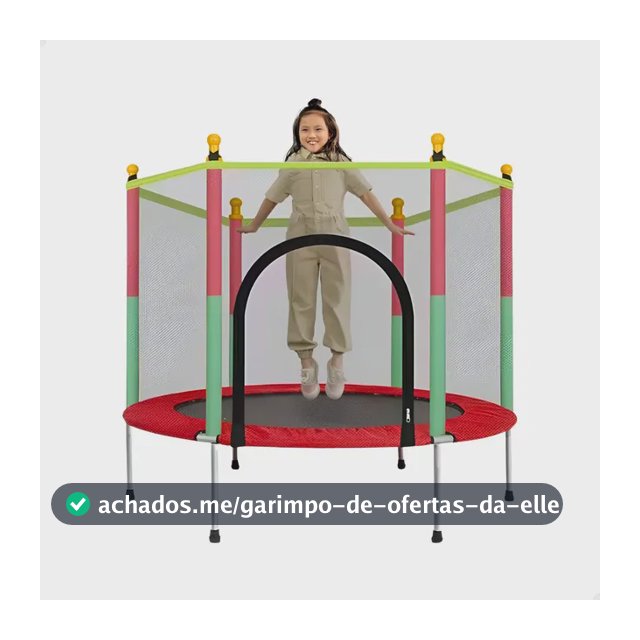 Cama Elástica Pula Pula Infantil Trampolim 1,4 Metros Atentu