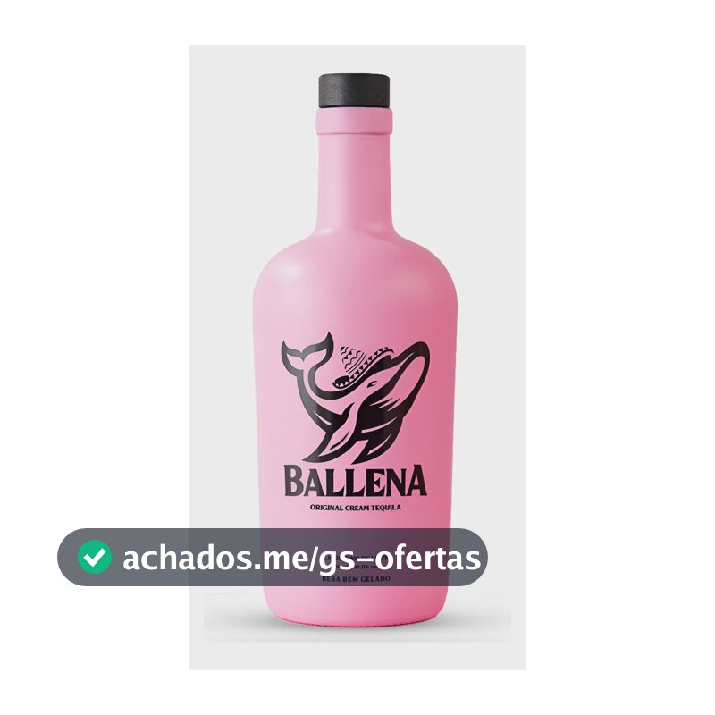 Licor Ballena 750ml – Bebida Cremosa à Base de Leite
