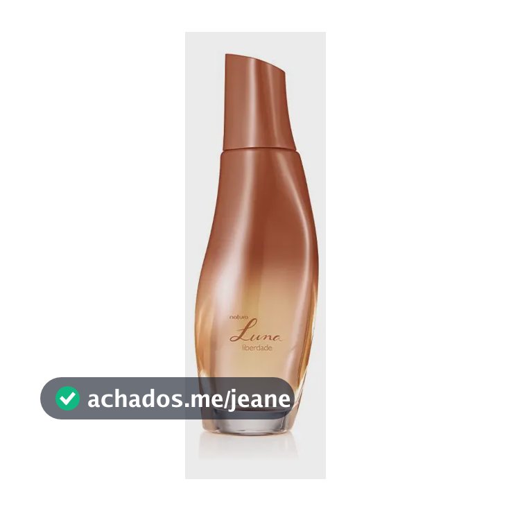 Perfume Feminino Luna Liberdade Natura de 75 ml