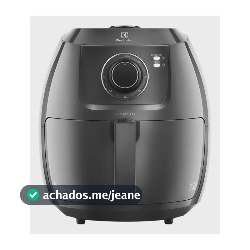 Fritadeira Air Fryer Electrolux Eaf50 - 5 Litros, Grafite