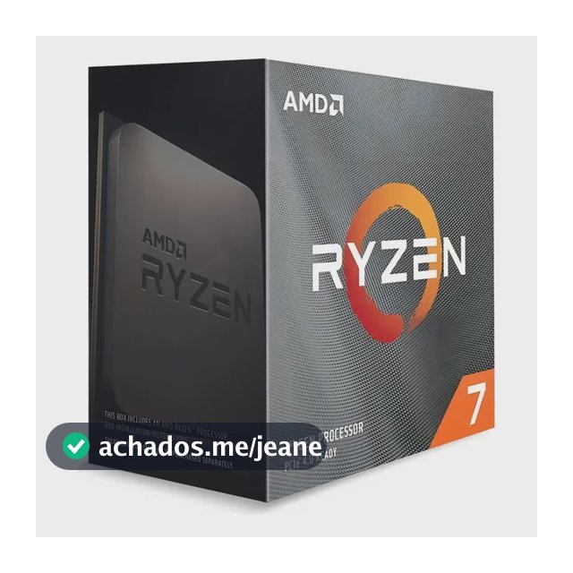 Processador AMD Ryzen 7 5700X 3.4GHz (4.6GHz Max Turbo) AM4