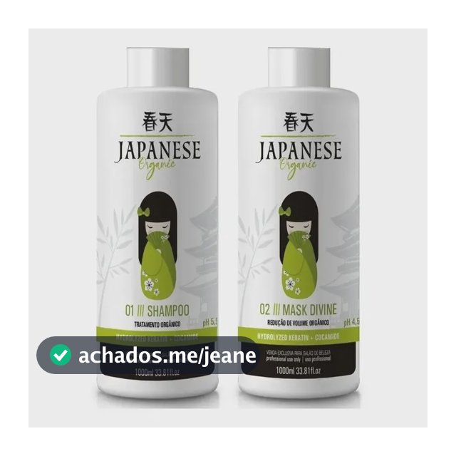 Progressiva Japonesa Orgânica 100% +