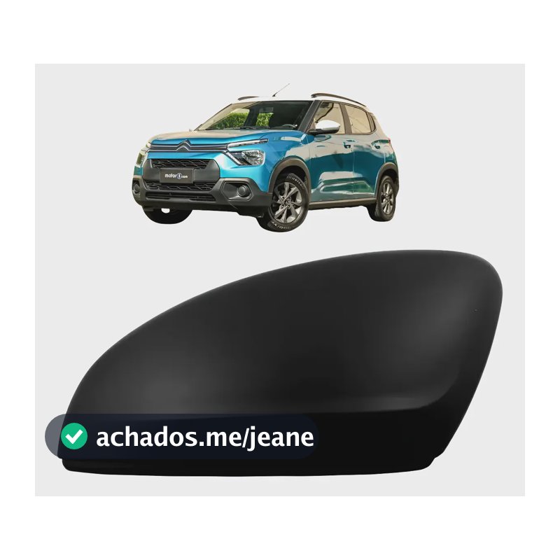 Capa Retrovisor Citroen C3/ C3 Aircross 22/26 Fosco Esquerda