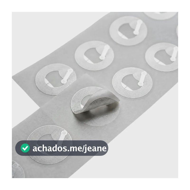 50 Etiqueta Adesiva Tag Nfc Tag Leitura 13,56mhz Regravável