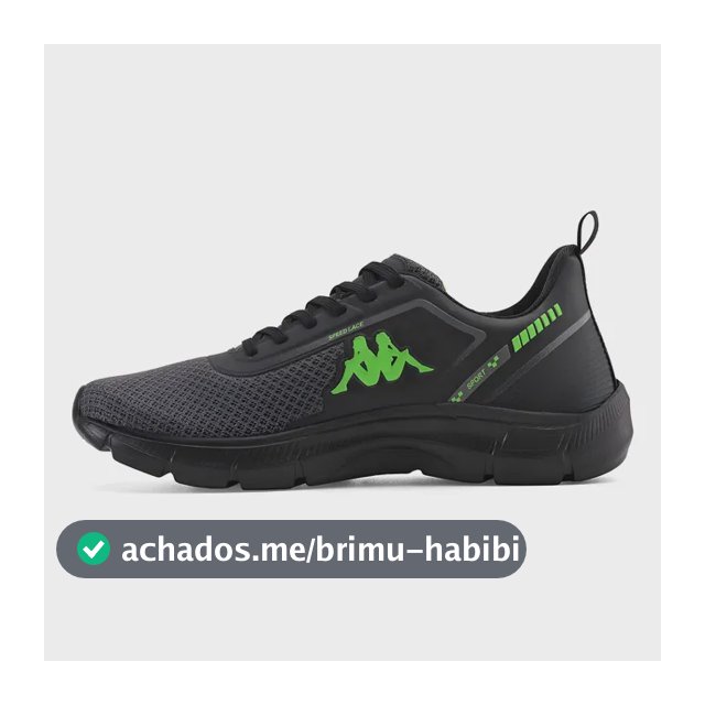 Tênis Kappa Run 200 Original Caminhada Academia
