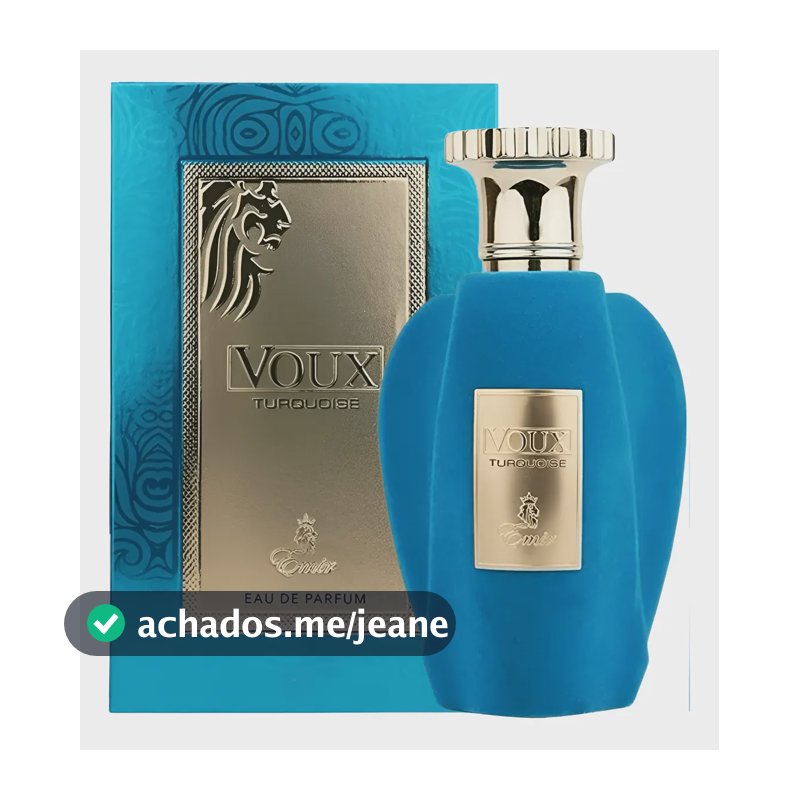Perfume Paris Corner Voux Turquoise Eau de Parfum 100ml Árabe Nicho