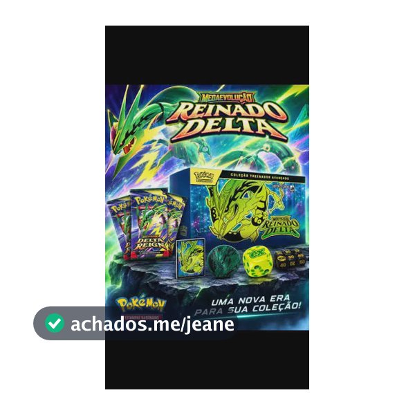 (pré-venda) Box Pokémon Treinador Avançado Reinado Delta Etb Pt-br