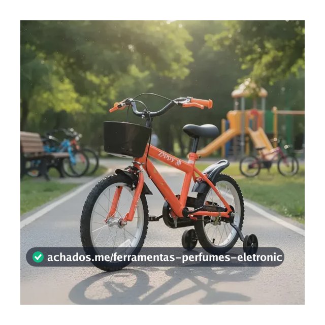 Bicicleta Infantil Aro 16 Com Rodinhas E Pneus De Borracha