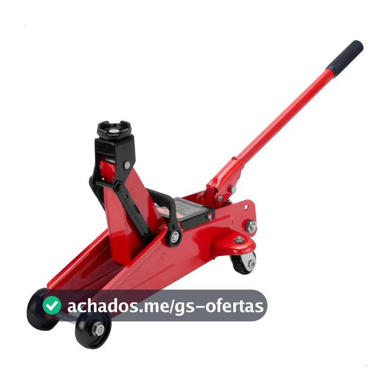 Macaco Hidraulico Tipo Jacare Até 2 Toneladas Elevação 125-300mm 510085 Com Caixa Plástica Sparta
