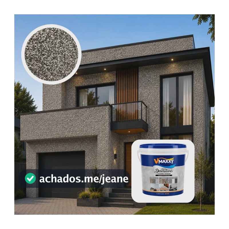 Revestimento Decorativo Pedras Naturais para Parede e Fachada com Efeito Pedra Vulcanica 20 kg