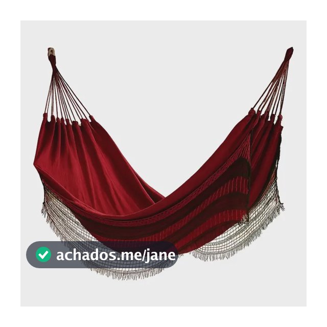 Rede De Descanso Aconchego Gigante Casal Promoção Atacado