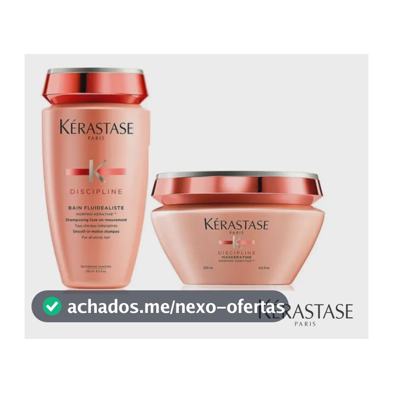Kit Kérastase Discipline Bain Fluidealiste E Maskeratine
