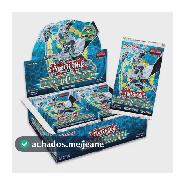 Yugioh Box Booster Horizonte Cibernetico Cartas Konami Pt