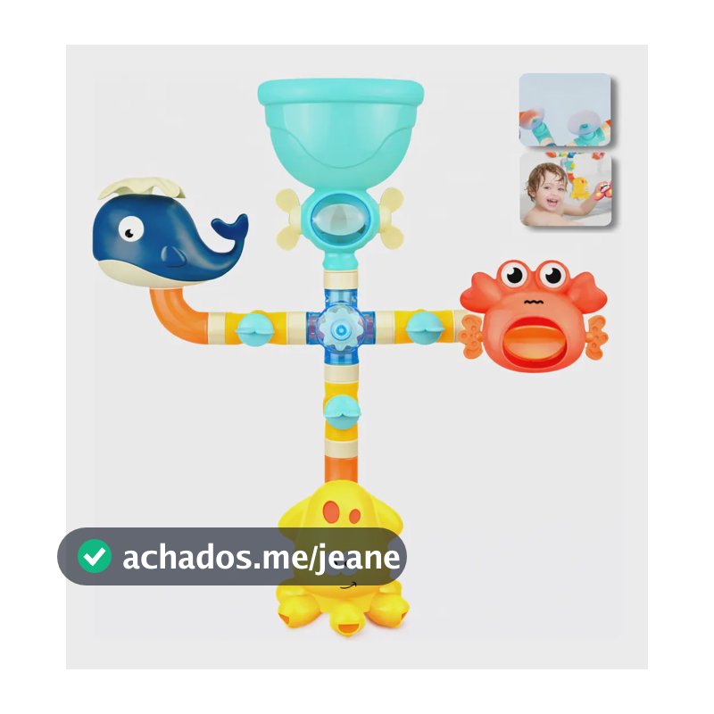 Brinquedo De Banho Baleia Gruda Na Parede Ventosa Bebê Água Baleia