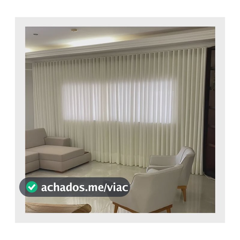 Cortina Gaze De Linho 8m X Altura - Trilho - Modelo Wave Altura Da Cortina 2,80 Metros Cor Off- White