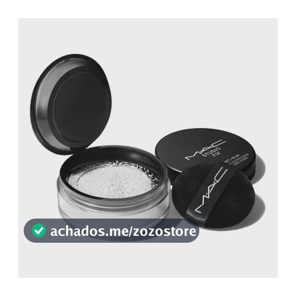 Pó Fixador MAC Studio Fix Pro Set + Blur | Translúcido | Matte | Anti-Brilho 6.5g