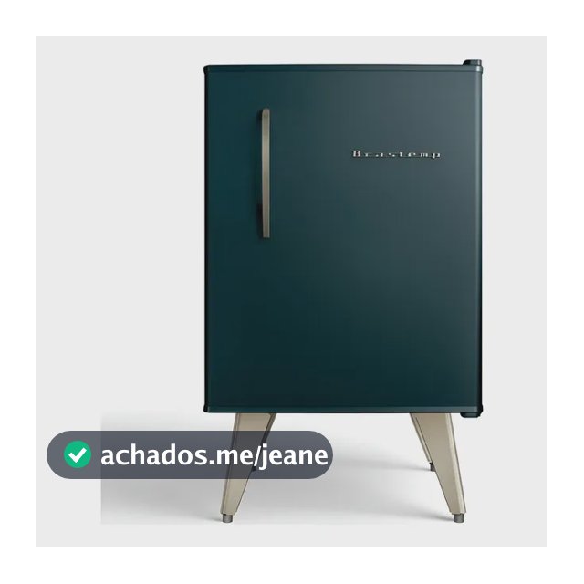 Frigobar Brastemp Retrô 76 Litros Green Jasper - Bra08hn Cor Verde