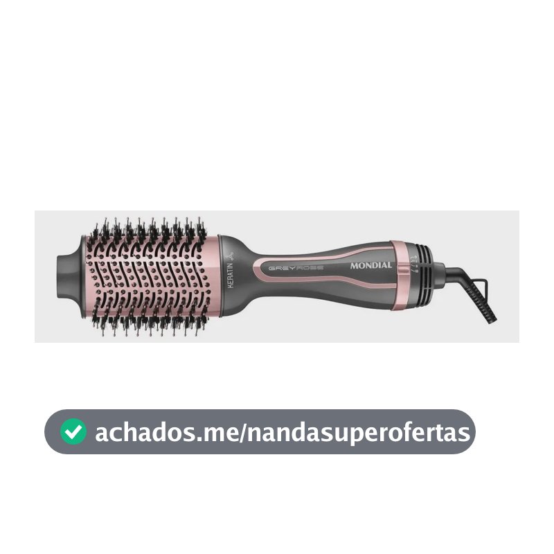 Escova Secadora Keratin, Mondial, 1300W - ES-11-BI Bivolt