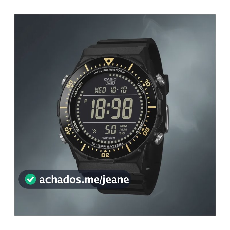 Relógio Casio Timeless Digital Masculino Ae-1700h-1bvdf Preto
