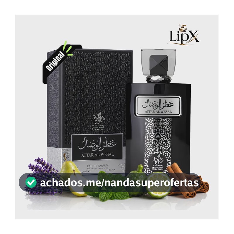 Perfume Masculino Al Wataniah Attar Al Wesal 100ml Original
