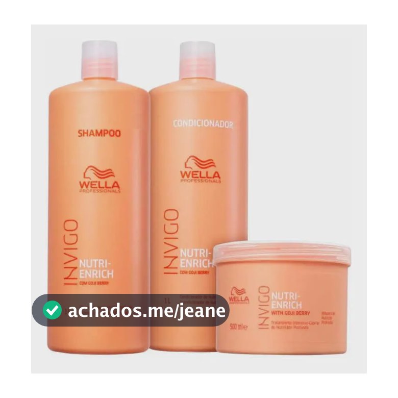 Kit Wella Profissionals Invigo Nutri Enrich (3 Produtos)