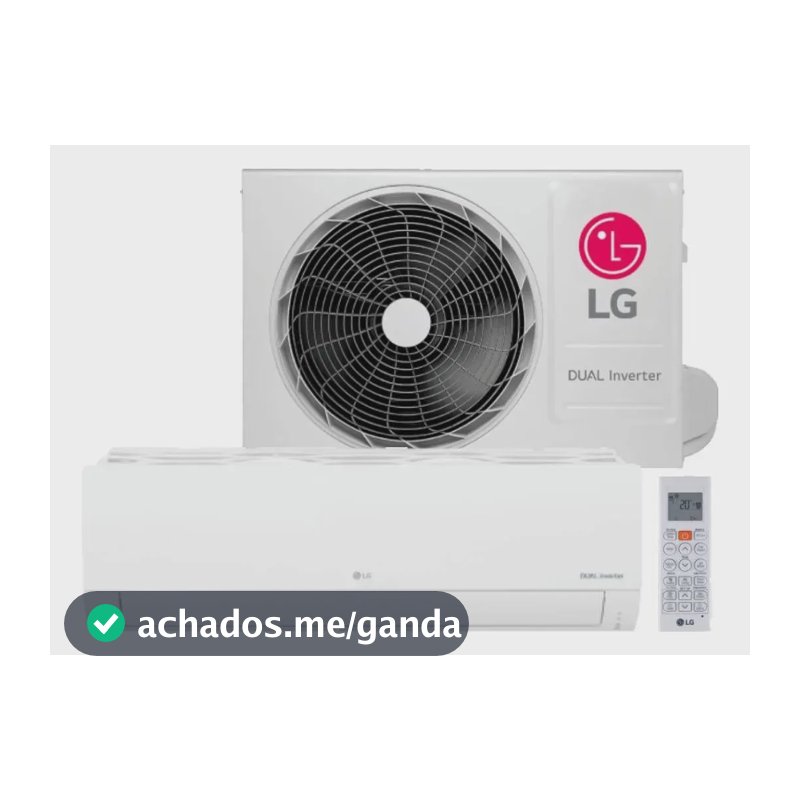 Ar Condicionado Dual Inverter LG Compact Ai 9000 Btus Frio
