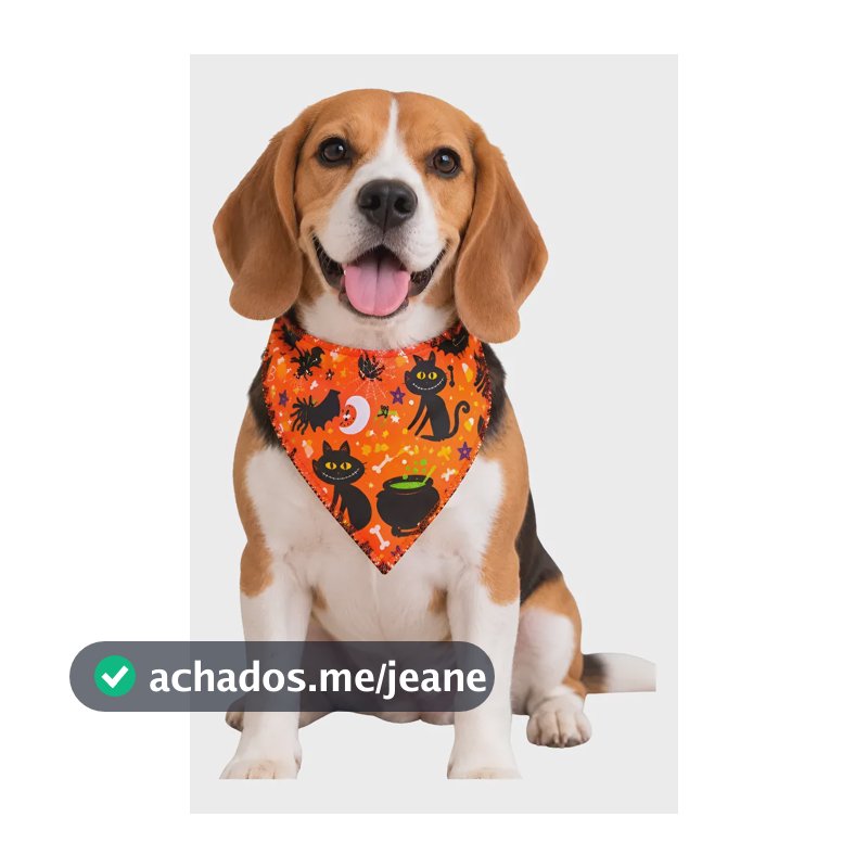 20 Bandanas Pet Halloween Cachorro Pet Shop Banho E Tosa Halloween C/ 20 Bandanas M