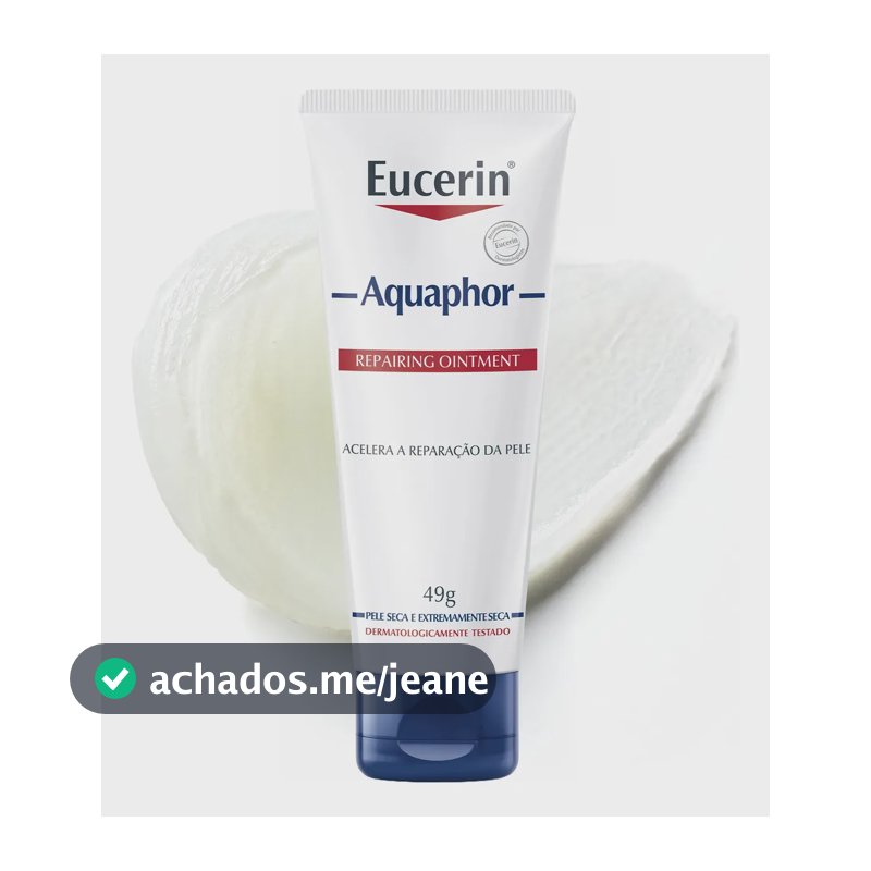 EUCERIN Pomada Reparadora Aquaphor Duopack 2x9g, Hidratação Intensiva, Hidratante Labial
