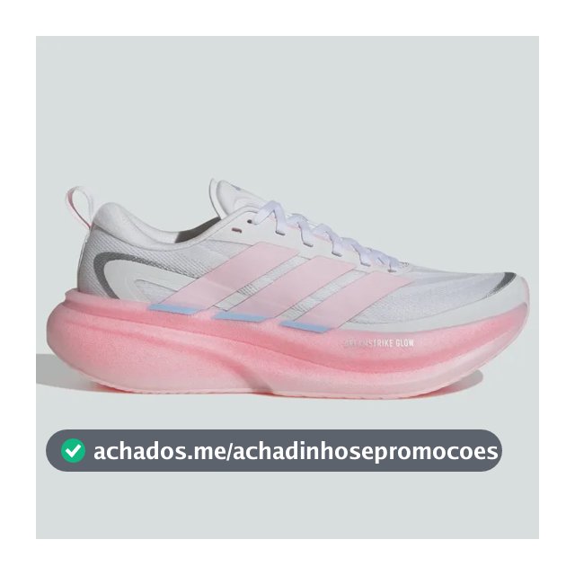 Tênis adidas Supernova Glide Corrida Diária Rua Branco 38 Br