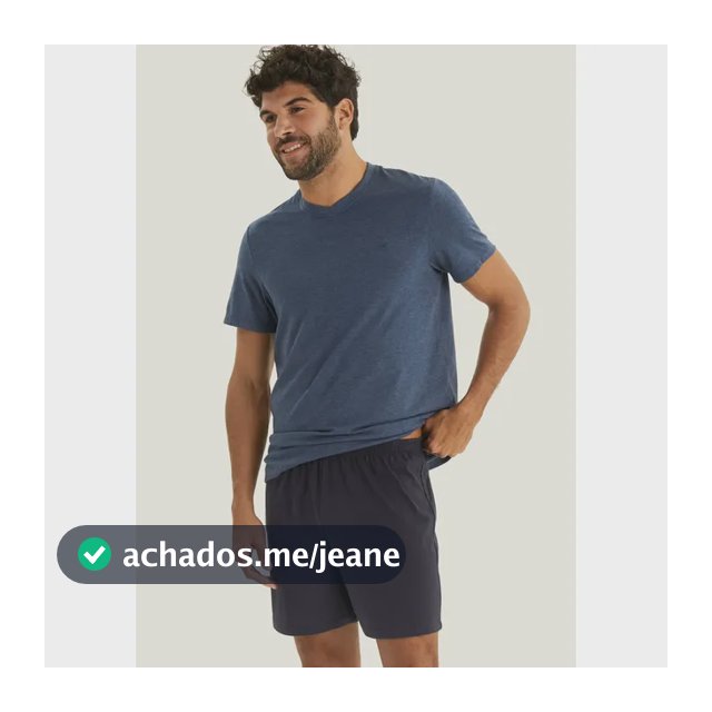 Pijama Masculino Hering Curto Verão Promoção Dia Dos Pais