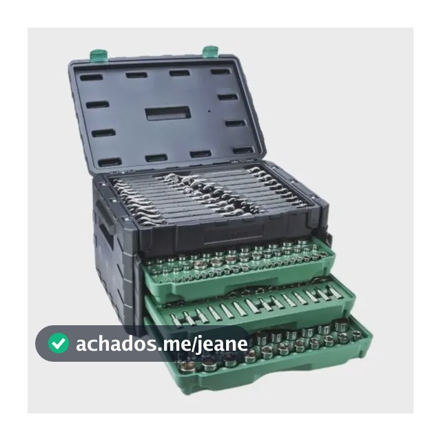Jogo De Ferramentas Sata 3 Gav 213pcs St09512u cor preto