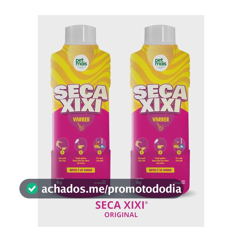 Kit 2 Und De Seca Xixi Varrer 1kg Petmais Para Cães & Gatos