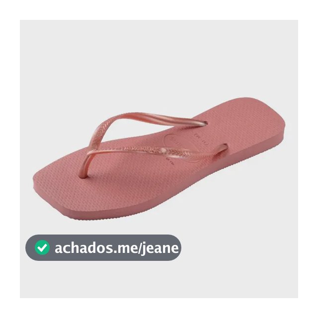 Chinelo Havaianas Slim Square Feminino Original